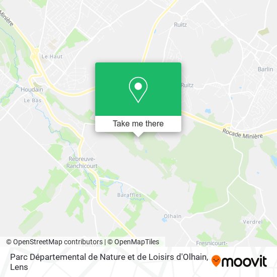 Parc Départemental de Nature et de Loisirs d'Olhain map
