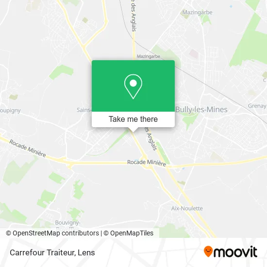 Carrefour Traiteur map