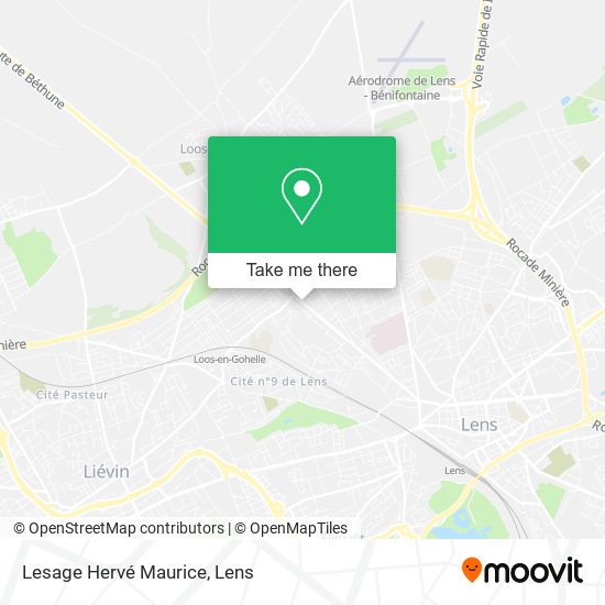 Lesage Hervé Maurice map