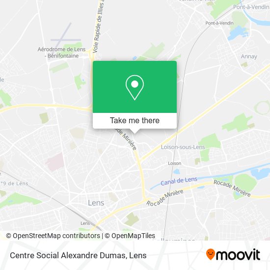 Centre Social Alexandre Dumas map
