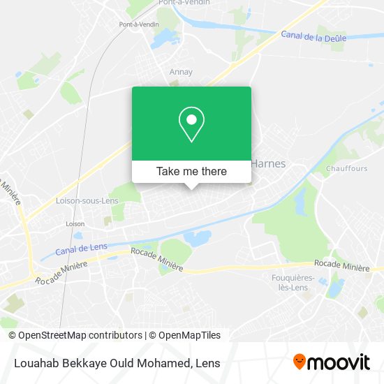 Louahab Bekkaye Ould Mohamed map