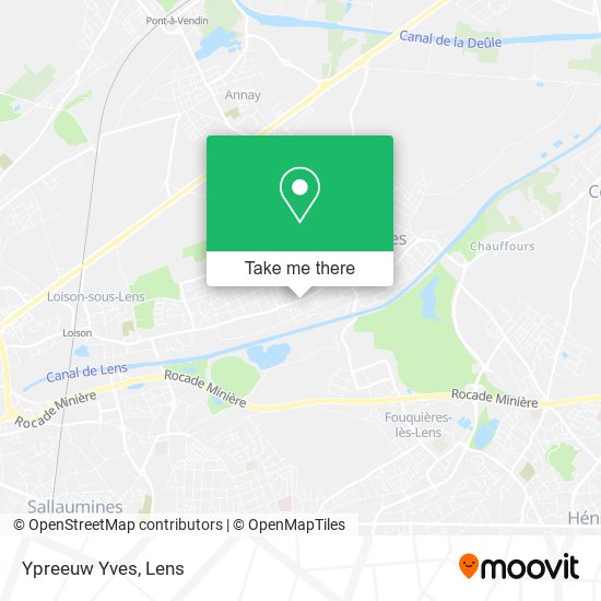 Ypreeuw Yves map