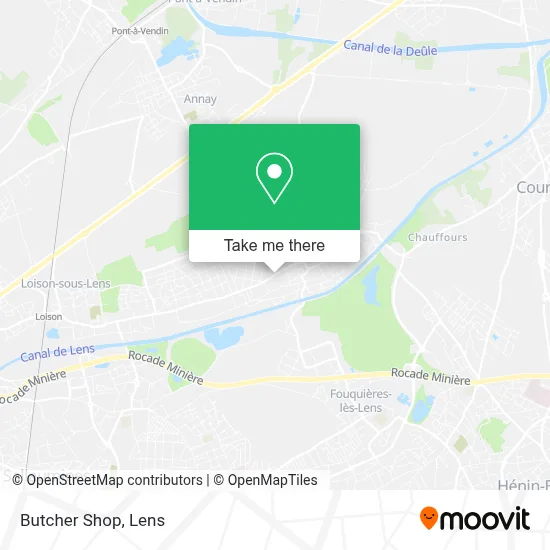 Boucherie Charcuterie map