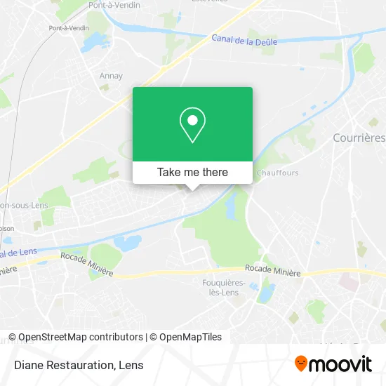 Diane Restauration map