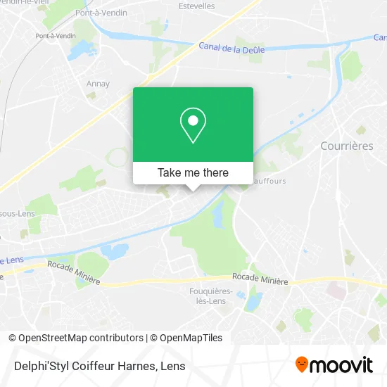 Delphi'Styl Coiffeur Harnes map