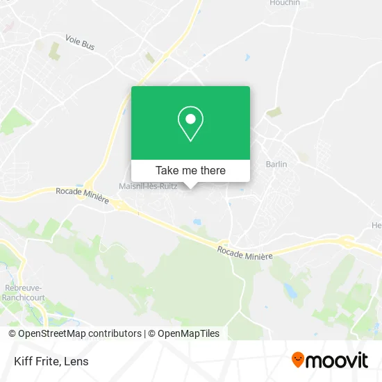 Kiff Frite map