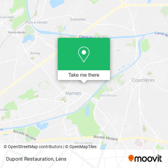 Dupont Restauration map