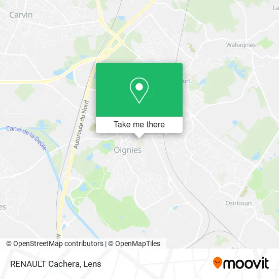 RENAULT Cachera map