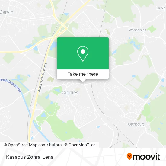 Kassous Zohra map