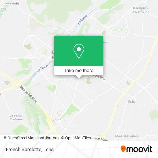 French Barclette map