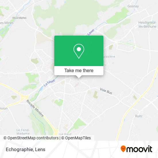 Echographie map