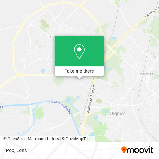 Pep map
