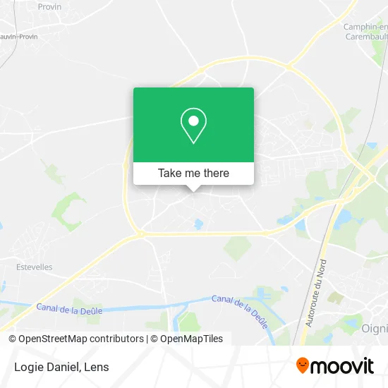 Logie Daniel map