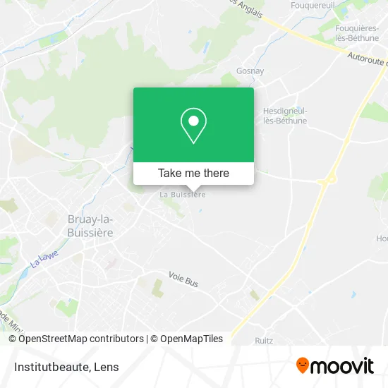 Institutbeaute map