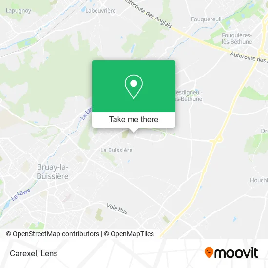 Carexel map