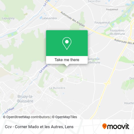 Ccv - Corner Mado et les Autres map