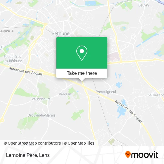 Mapa Lemoine Père