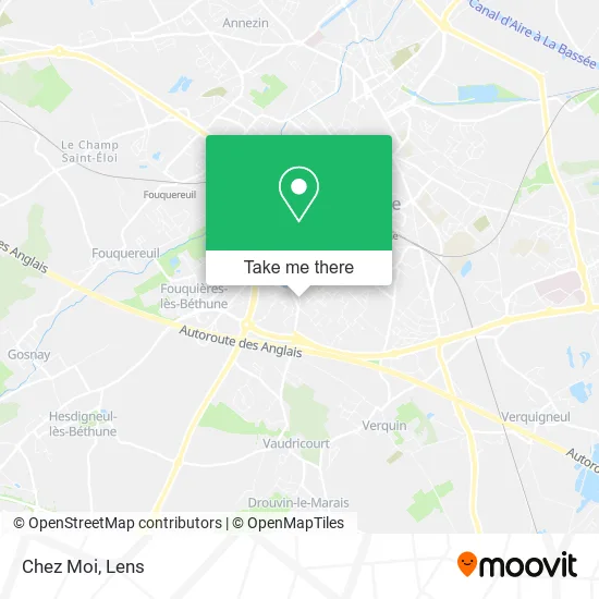 Chez Moi map