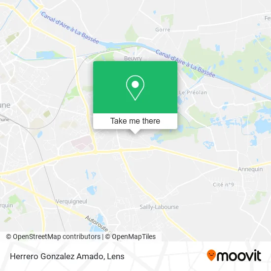 Herrero Gonzalez Amado map