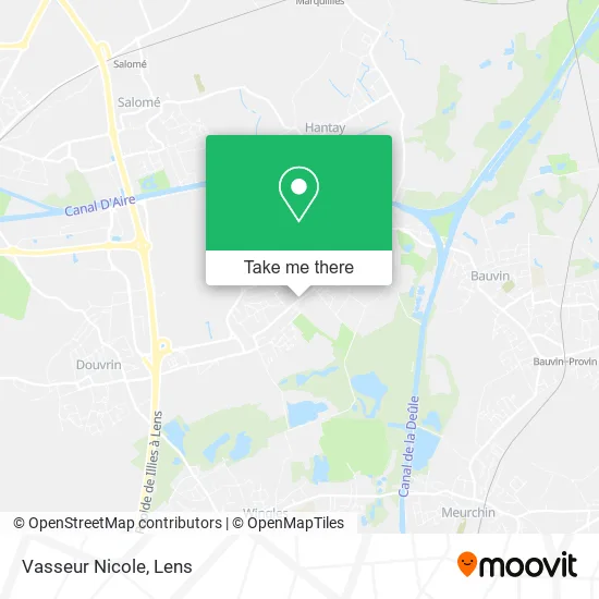 Vasseur Nicole map