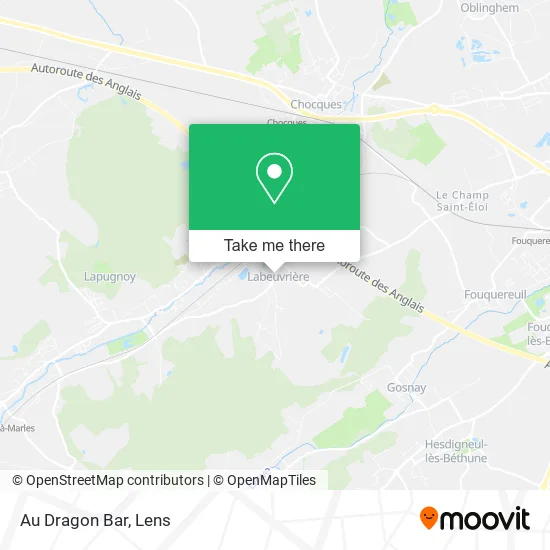 Au Dragon Bar map