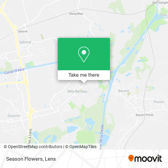 Season Flowers map