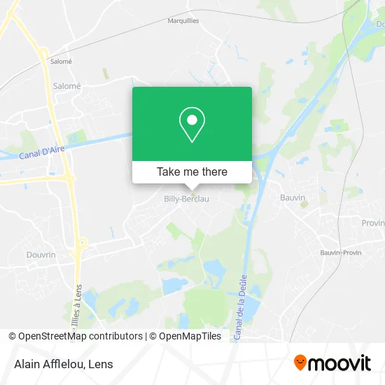 Alain Afflelou map