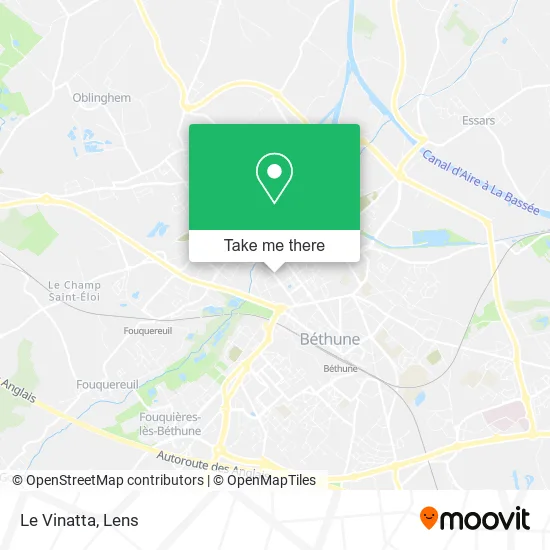 Le Vinatta map