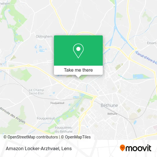 Amazon Locker-Arzhvael map