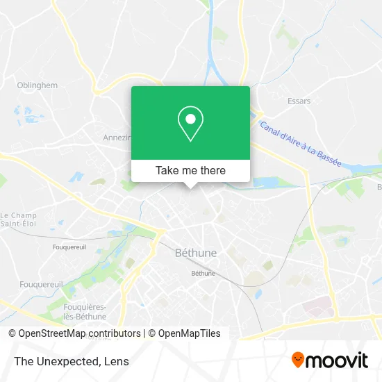 L'Imprévu map