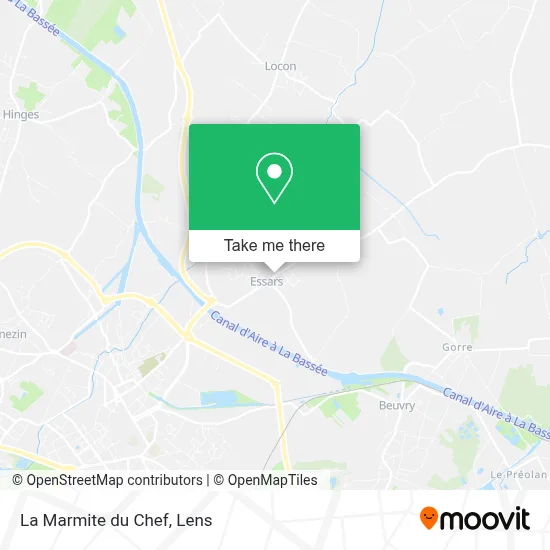 La Marmite du Chef map