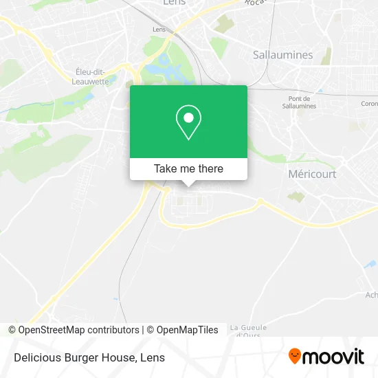 Delicious Burger House map