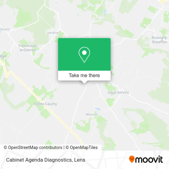 Cabinet Agenda Diagnostics map
