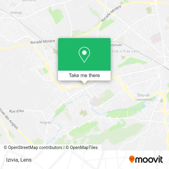 Izivia map