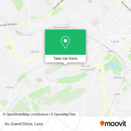 Au Grand Choix map