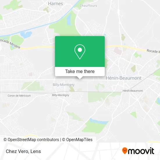 Chez Vero map