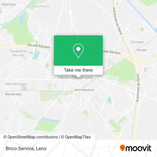 Brico Service map