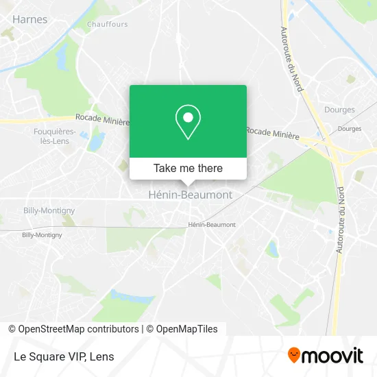 Le Square VIP map