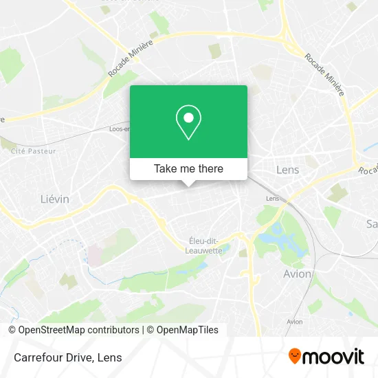 Carrefour Drive map