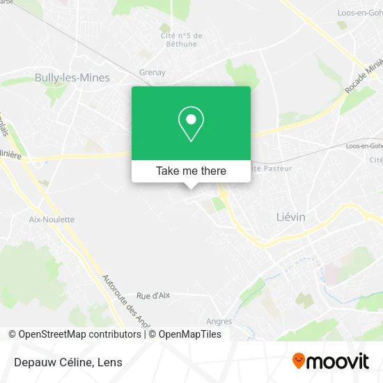 Depauw Céline map