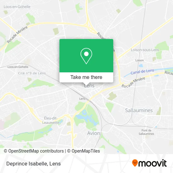 Deprince Isabelle map
