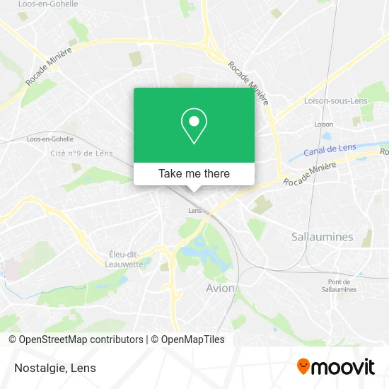 Nostalgie map