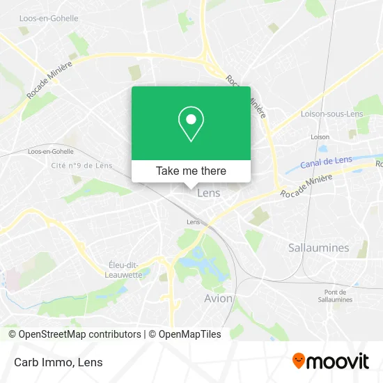 Carb Immo map
