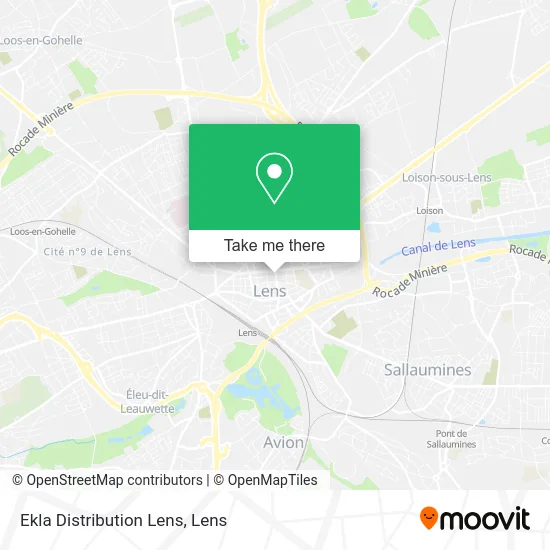 Ekla Distribution Lens map