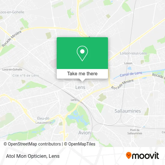 Atol Mon Opticien map