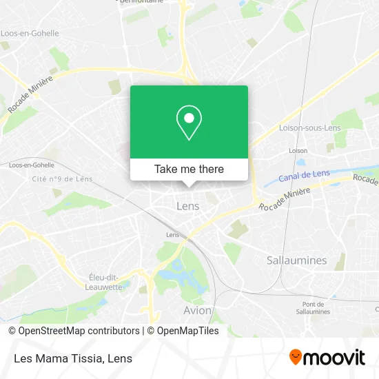 Les Mama Tissia map