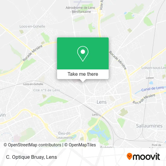 C. Optique Bruay map