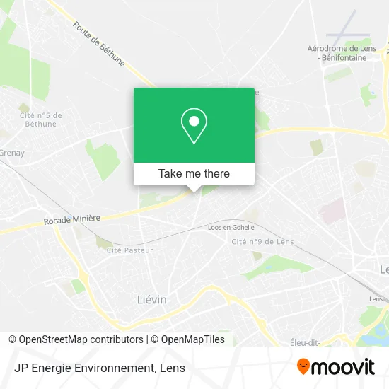 JP Energie Environnement map