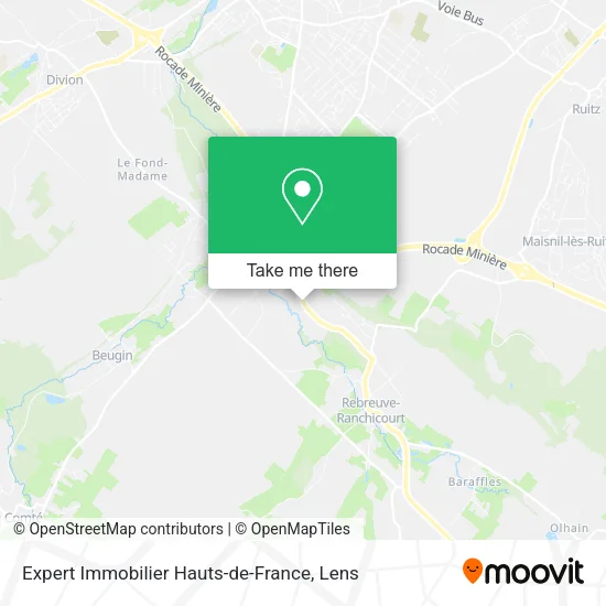 Expert Immobilier Hauts-de-France map