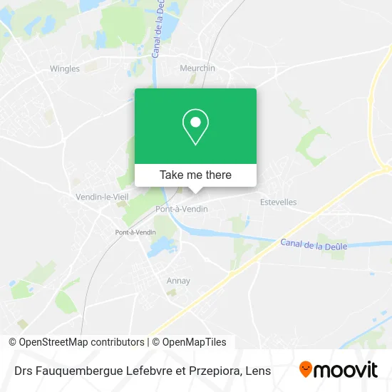 Drs Fauquembergue Lefebvre et Przepiora map